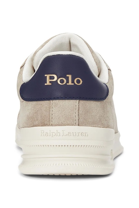 Polo Ralph Lauren sneakersy zamszowe Hrt Crt Ii kolor beżowy 809955691003 - zdjęcie produktu nr 2