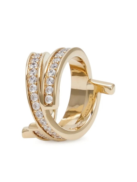 Ferragamo Gancini triple-band ring - Gold - zdjęcie produktu nr 2