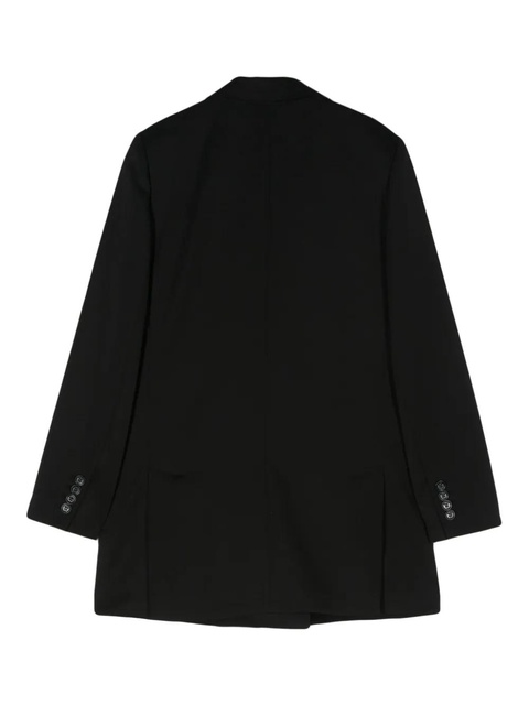 Max Mara double-breasted wool-blend blazer - Black - zdjęcie produktu nr 2