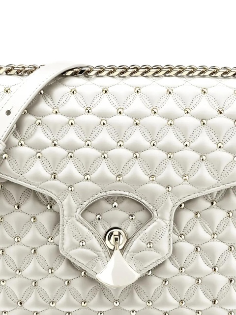 Bvlgari leather crossbody bag - White - zdjęcie produktu nr 2