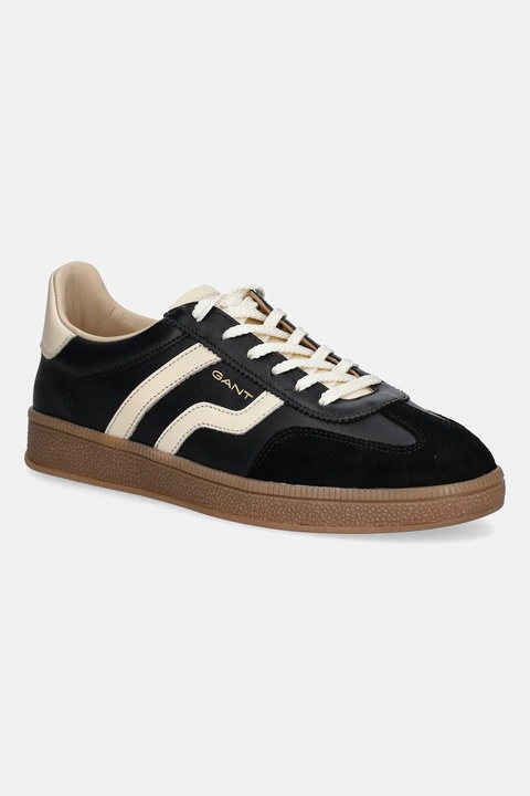 Gant sneakersy skórzane Cuzima damskie kolor czarny 31531040 - zdjęcie produktu nr 1