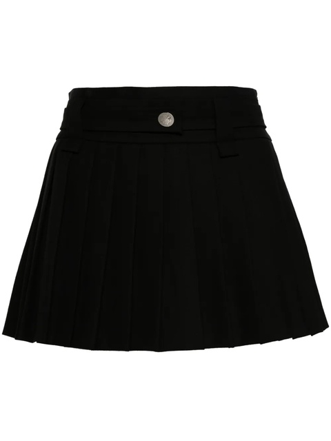 Maje pleated mini skirt - Black - zdjęcie produktu nr 1