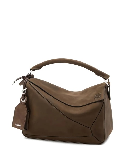 LOEWE small puzzle tote bag - Brown - zdjęcie produktu nr 2