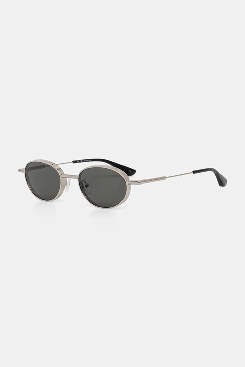 Alexander McQueen okulary przeciwsłoneczne kolor srebrny AM0523S - zdjęcie produktu nr 1