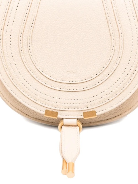 Chloé Marcie horseshoe-detail shoulder bag - Neutrals - zdjęcie produktu nr 2