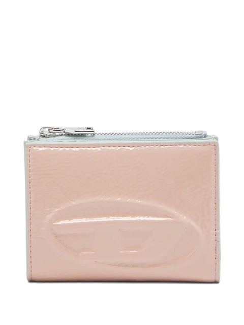 Diesel embossed-logo zip-fastening wallet - Pink - zdjęcie produktu nr 1