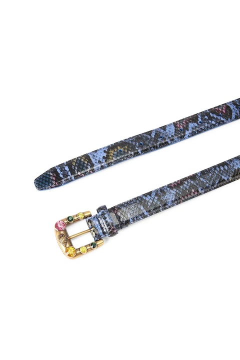 Kurt Geiger London pasek skórzany damski kolor fioletowy 5256680719 - zdjęcie produktu nr 1