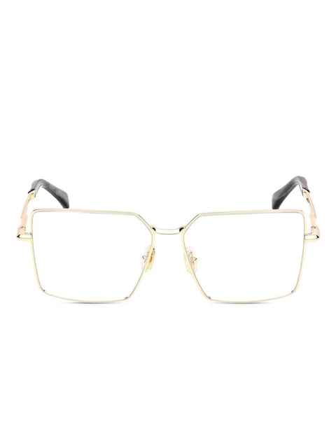 Max Mara Eyewear square-frame glasses - Gold - zdjęcie produktu nr 1