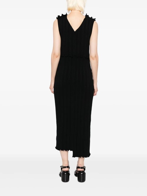 Jil Sander cotton dress - Black - zdjęcie produktu nr 2