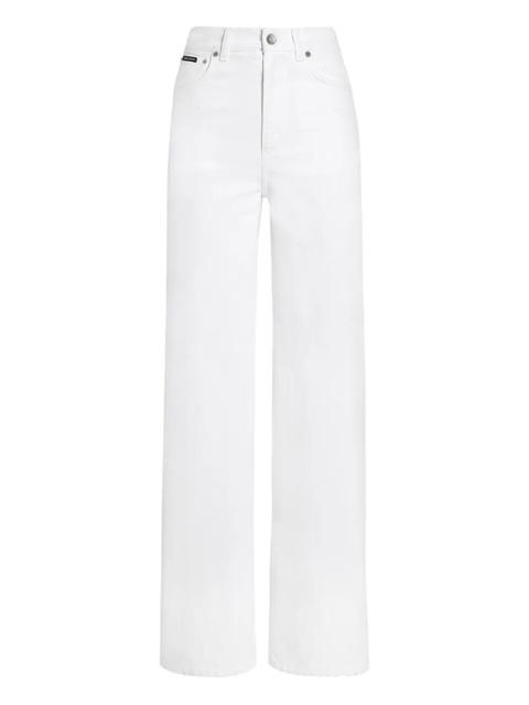 Dolce & Gabbana cotton jeans - White - zdjęcie produktu nr 1