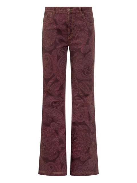 ETRO paisley jeans - Red - zdjęcie produktu nr 1