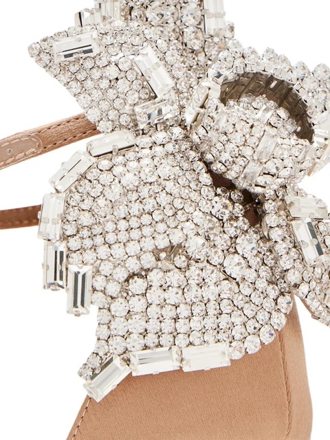 Giuseppe Zanotti 105mm embellished heeled sandals - Gold - zdjęcie produktu nr 2