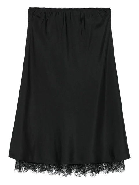 Róhe lace-trim skirt - Black - zdjęcie produktu nr 2