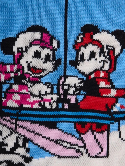 MC2 Saint Barth Minnie and Mickey crewneck sweater - Blue - zdjęcie produktu nr 2