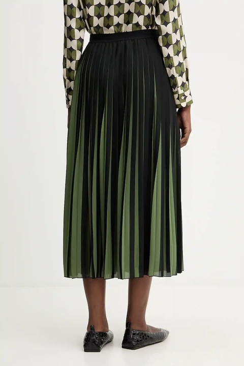 Weekend Max Mara spódnica BORA kolor zielony maxi rozkloszowana 2525106082600 - zdjęcie produktu nr 2