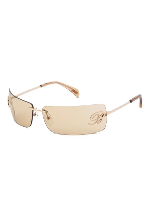 Blumarine rimless sunglasses - Gold - zdjęcie produktu nr 1