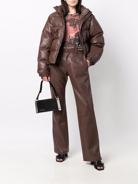 MISBHV Trinity leather shoulder bag - Black - zdjęcie produktu nr 2