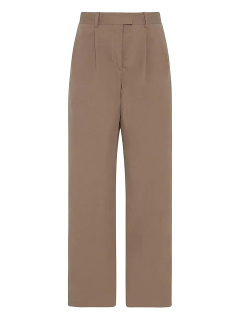 The Row Alfidis wide-leg trousers - Brown - zdjęcie produktu nr 1