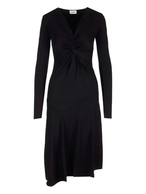 ISABEL MARANT Lania twisted dress - Black - zdjęcie produktu nr 1