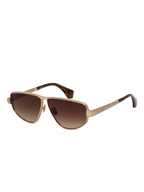 Vivienne Westwood geometric-frame sunglasses - Gold - zdjęcie produktu nr 1