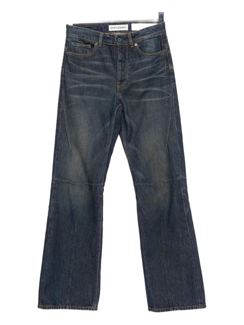 OUR LEGACY Moto Cut jeans - Blue - zdjęcie produktu nr 1