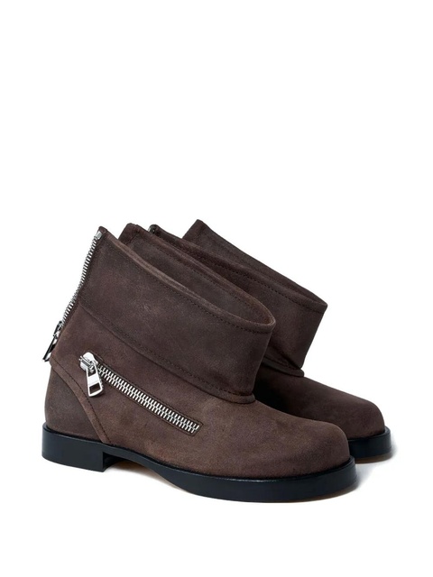 JW Anderson suede ankle boots - Brown - zdjęcie produktu nr 1