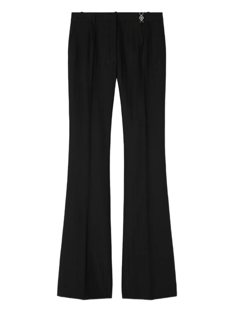 Versace pinstripe-flared trousers - Black - zdjęcie produktu nr 1