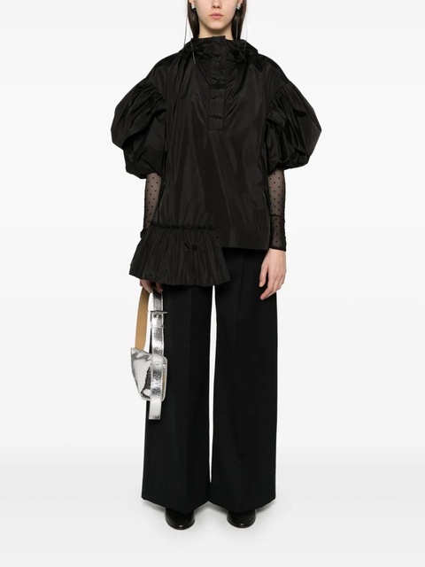 Simone Rocha ruffled top - Black - zdjęcie produktu nr 2