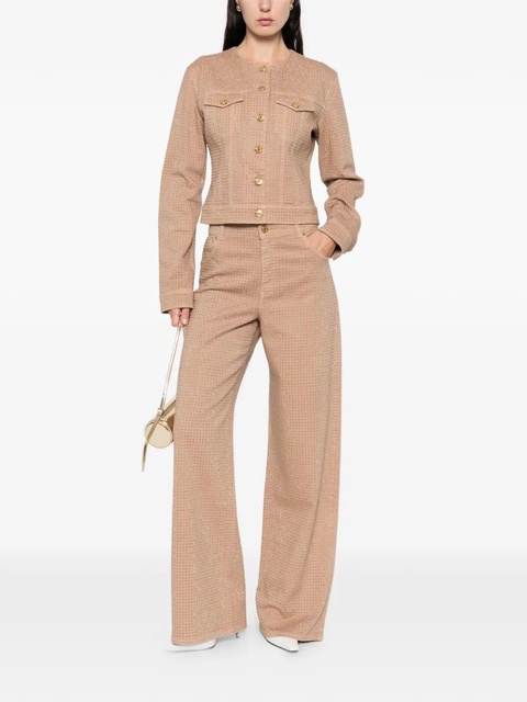 Blumarine rhinestone-embellished jacket - Neutrals - zdjęcie produktu nr 1