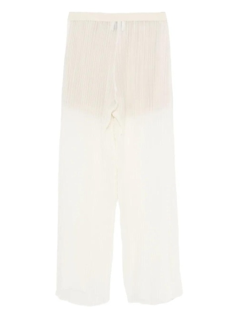 Alysi semi-sheer trousers - Neutrals - zdjęcie produktu nr 1