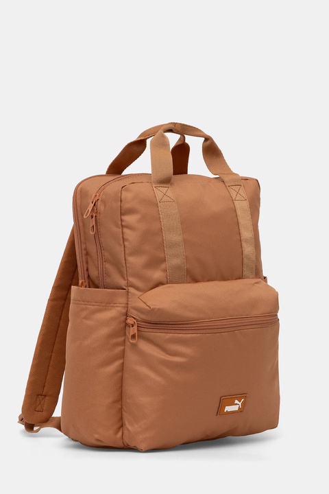 Puma plecak damski kolor brązowy duży gładki 91348 - zdjęcie produktu nr 2