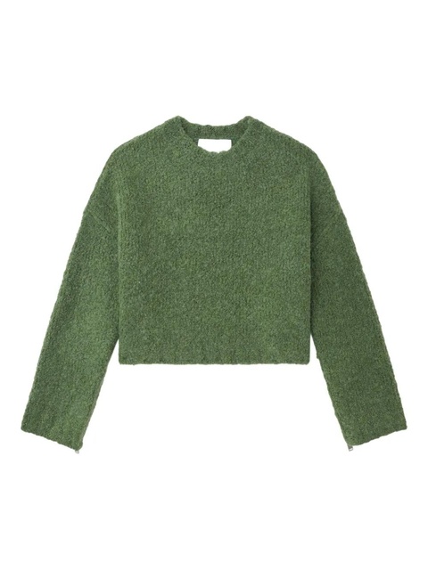 3.1 Phillip Lim zip detail knitwear - Green - zdjęcie produktu nr 1