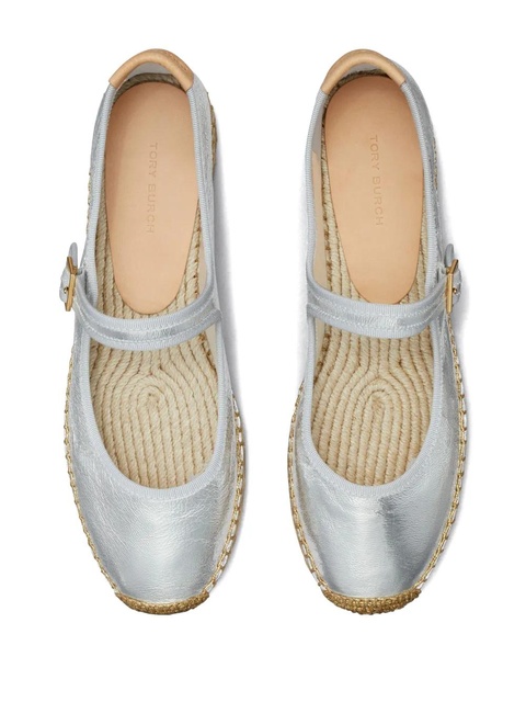 Tory Burch Mary Jane espadrilles - Silver - zdjęcie produktu nr 2