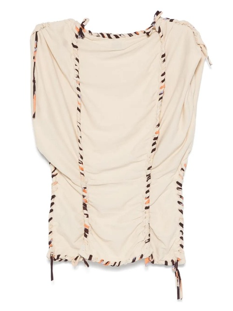 ISABEL MARANT Zohra top - Neutrals - zdjęcie produktu nr 2
