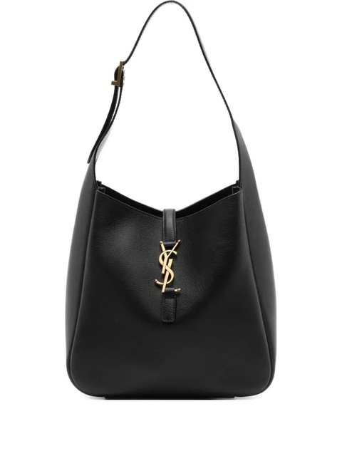 Saint Laurent Cassandre leather shoulder bag - Black - zdjęcie produktu nr 1