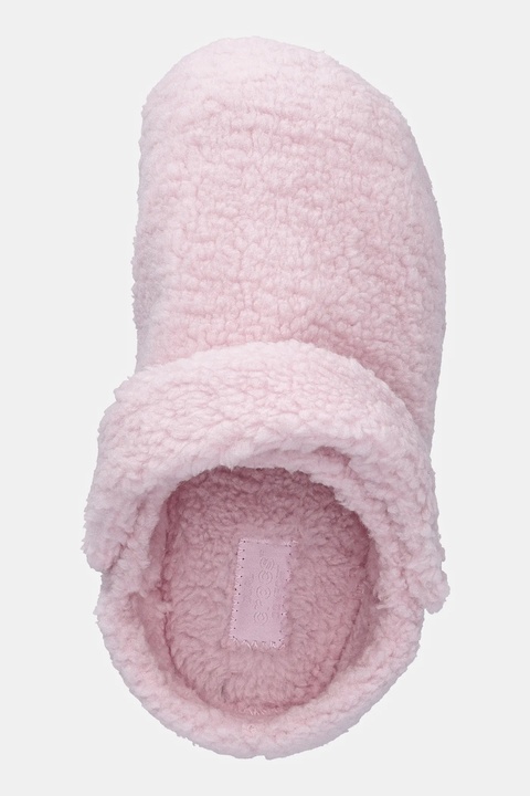 Crocs kapcie Classic Cozzy Slipper damskie kolor różowy 209386 - zdjęcie produktu nr 2