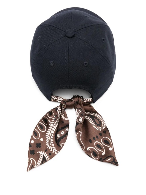 SANDRO tied cap - Blue - zdjęcie produktu nr 2