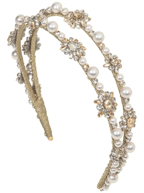 Jennifer Behr Manon Headband - Gold - zdjęcie produktu nr 1