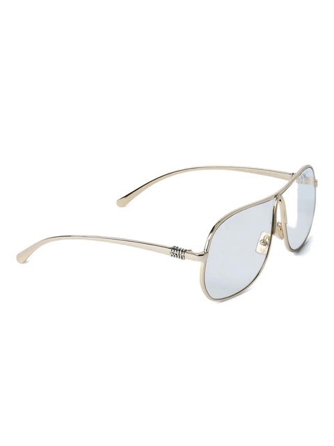 Miu Miu Ombre logo-motif pilot sunglasses - Gold - zdjęcie produktu nr 2