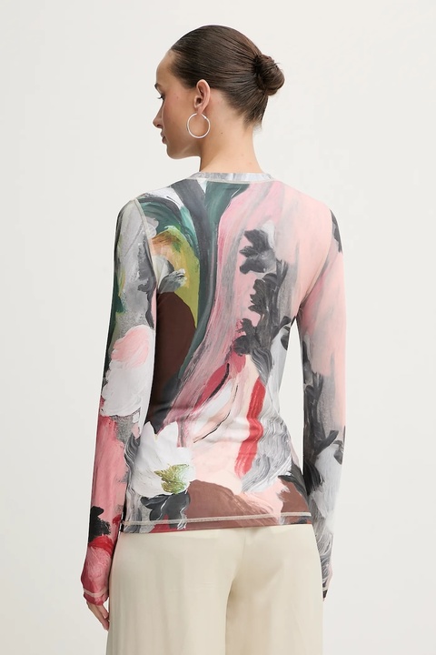 Stine Goya longsleeve kolor różowy SG-PS26-T007-2244 - zdjęcie produktu nr 2