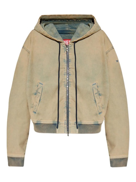 Diesel zip-up hoodie - Green - zdjęcie produktu nr 1