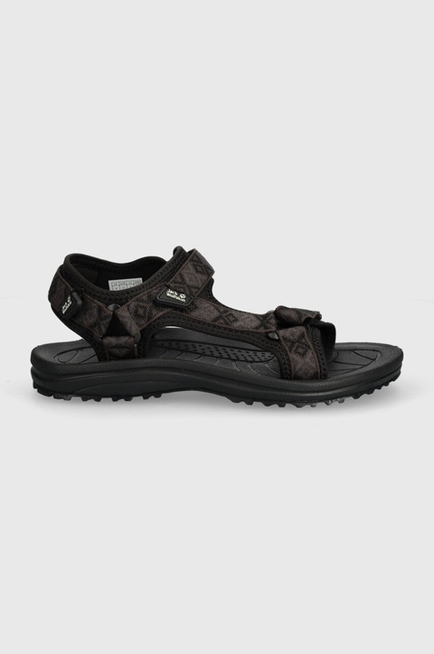 Jack Wolfskin sandały Wave Breaker damskie kolor czarny 4050291 - zdjęcie produktu nr 2