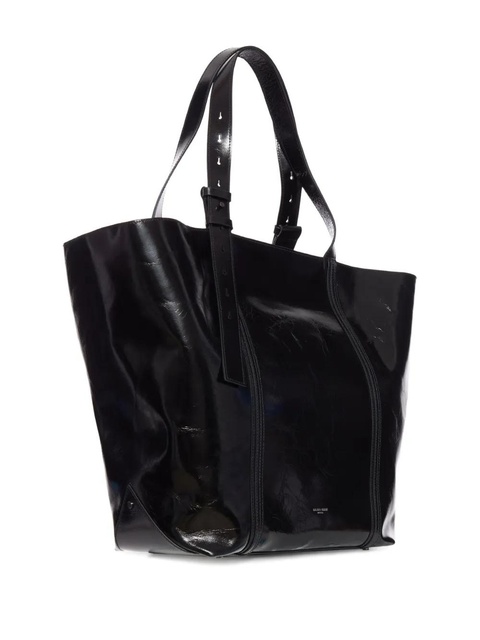 Golden Goose leather belt-detail tote bag - Black - zdjęcie produktu nr 2