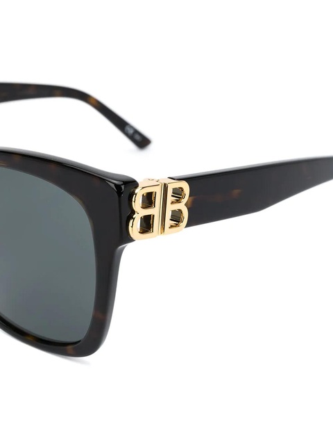 Balenciaga Eyewear Dynasty square-frame sunglasses - Brown - zdjęcie produktu nr 2