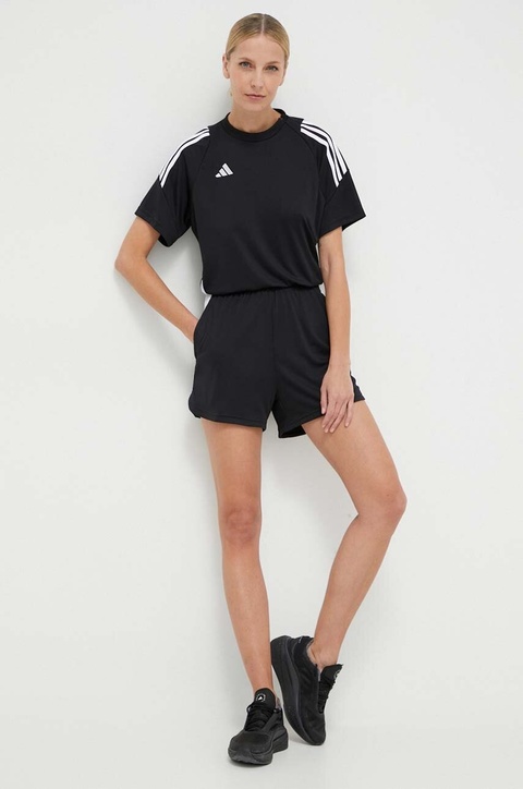adidas Performance kombinezon treningowy Tiro 24 kolor czarny z dekoltem okrągłym IK7576 - zdjęcie produktu nr 2