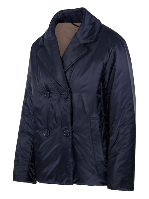 Max Mara double-breasted padded coat - Blue - zdjęcie produktu nr 2