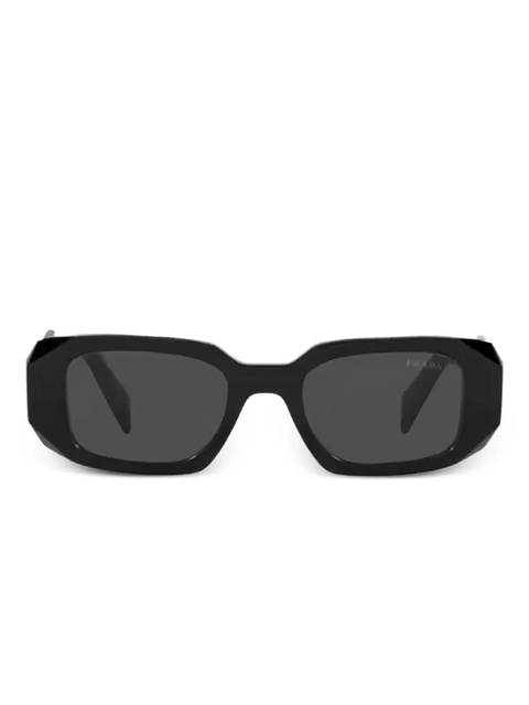 Prada Eyewear geometric-frame sunglasses - Black - zdjęcie produktu nr 1