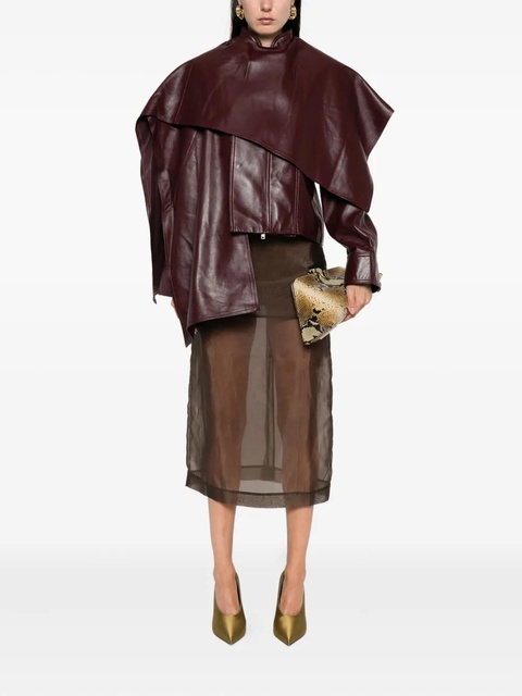 ducie Naomi leather jacket - Red - zdjęcie produktu nr 2