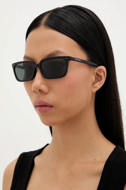 Jimmy Choo okulary przeciwsłoneczne damskie kolor czarny 0JC5050U - zdjęcie produktu nr 1