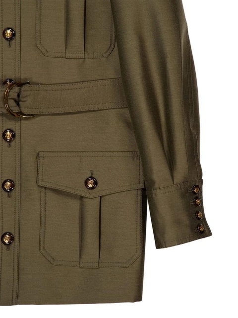 ZIMMERMANN belted jacket - Green - zdjęcie produktu nr 2